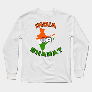 India or Bharat - Akhand All Together Long Sleeve T-Shirt